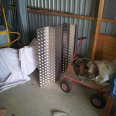 Alu-Ketch alu ponton båd