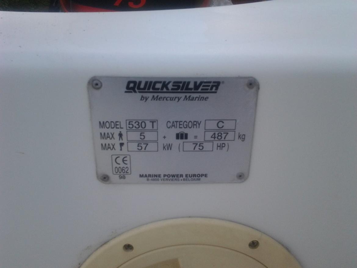 Quicksilver 530 pilothouse billede 7