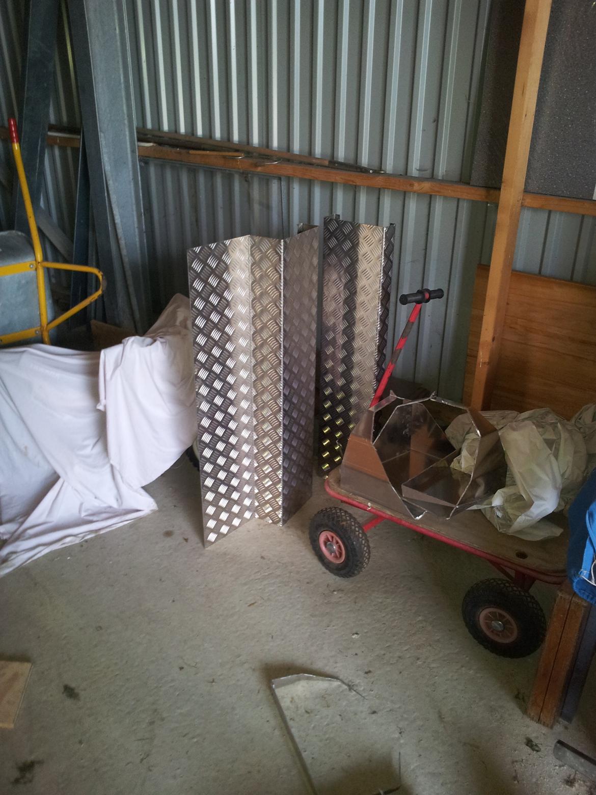 Alu-Ketch alu ponton båd billede 3