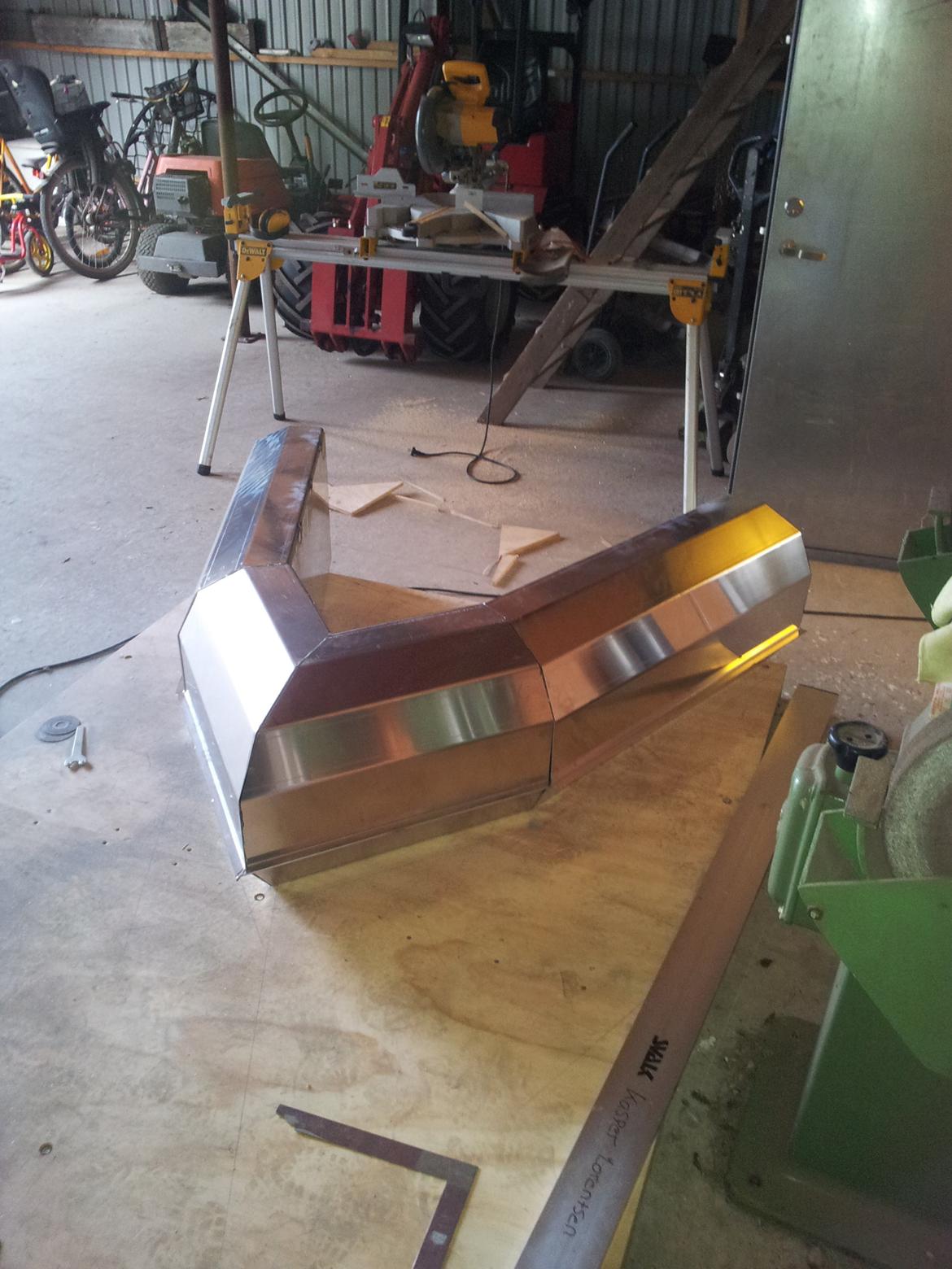 Alu-Ketch alu ponton båd billede 6