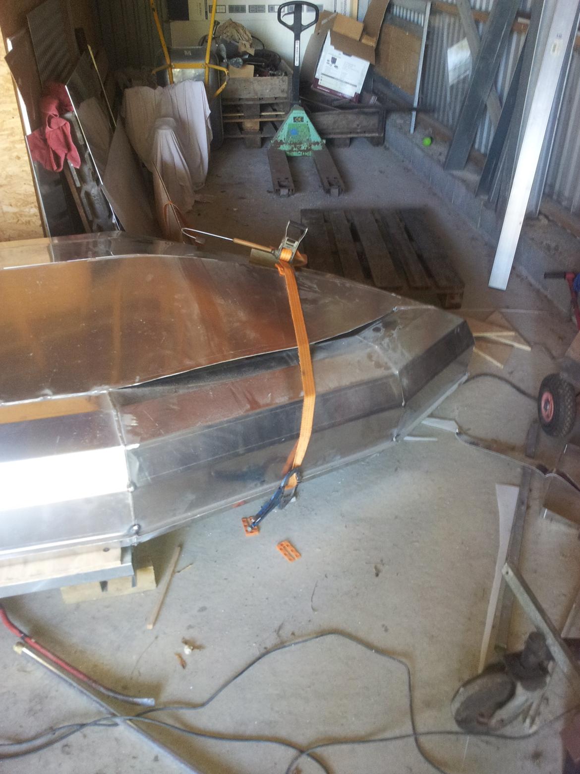 Alu-Ketch alu ponton båd billede 18