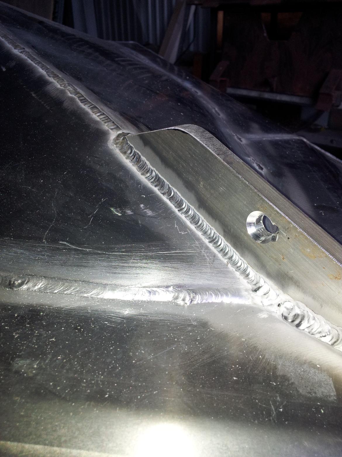 Alu-Ketch alu ponton båd billede 29