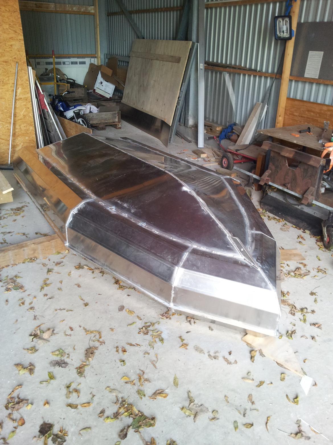 Alu-Ketch alu ponton båd - så kan skidtet sku flyde og trækkes på den endnu ikke erhvervede trailer billede 30