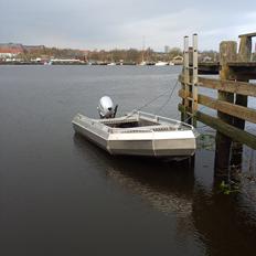 Alu-Ketch alu ponton båd