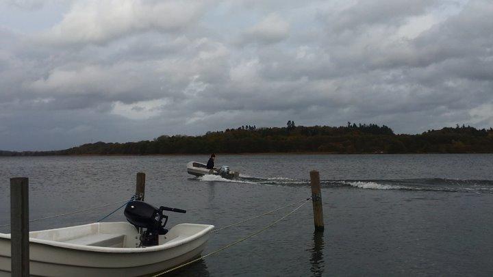 Alu-Ketch alu ponton båd billede 40