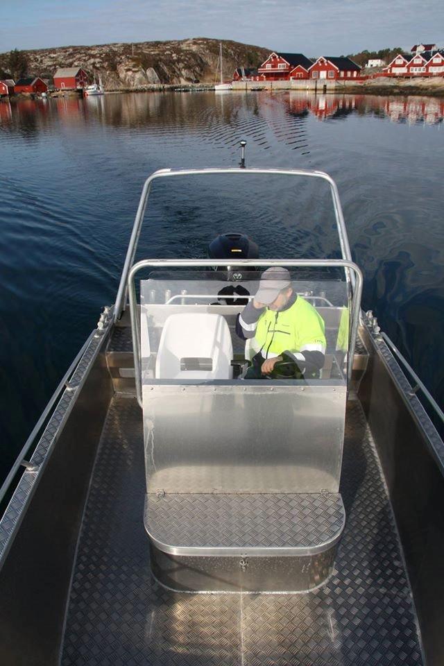 Gemi Boats 625CC alu båd billede 3