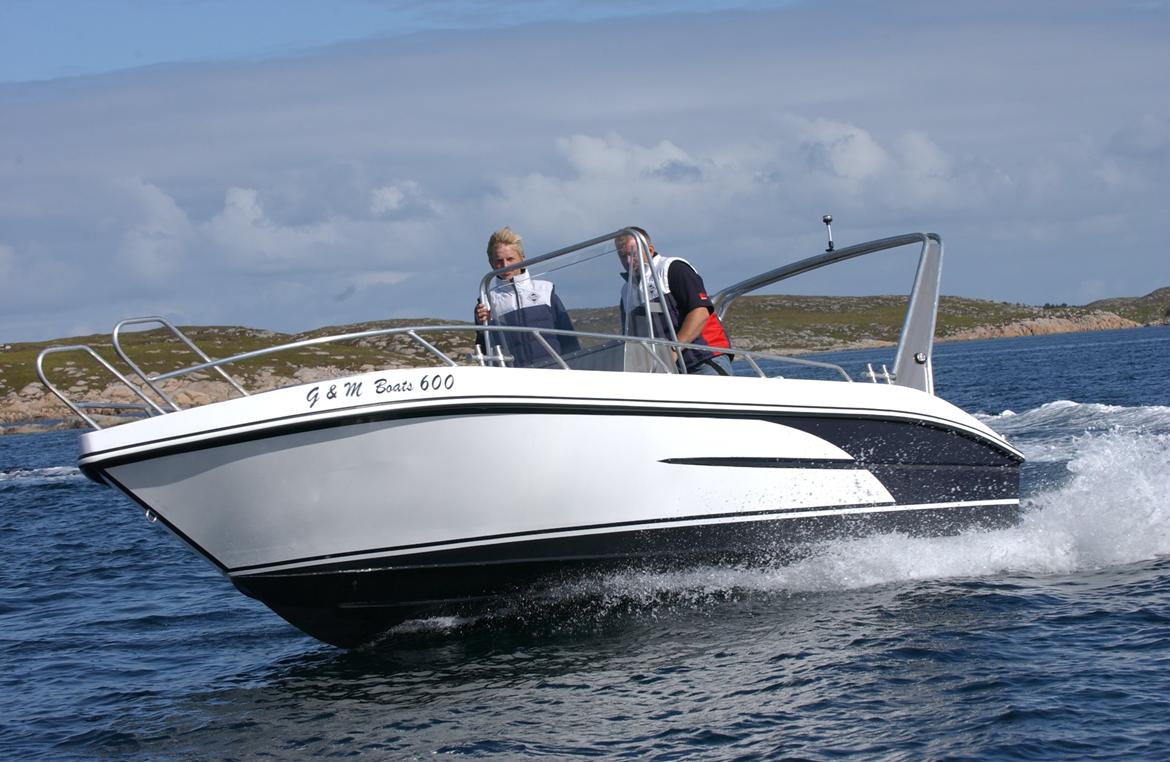 Gemi Boats 625CC alu båd billede 2