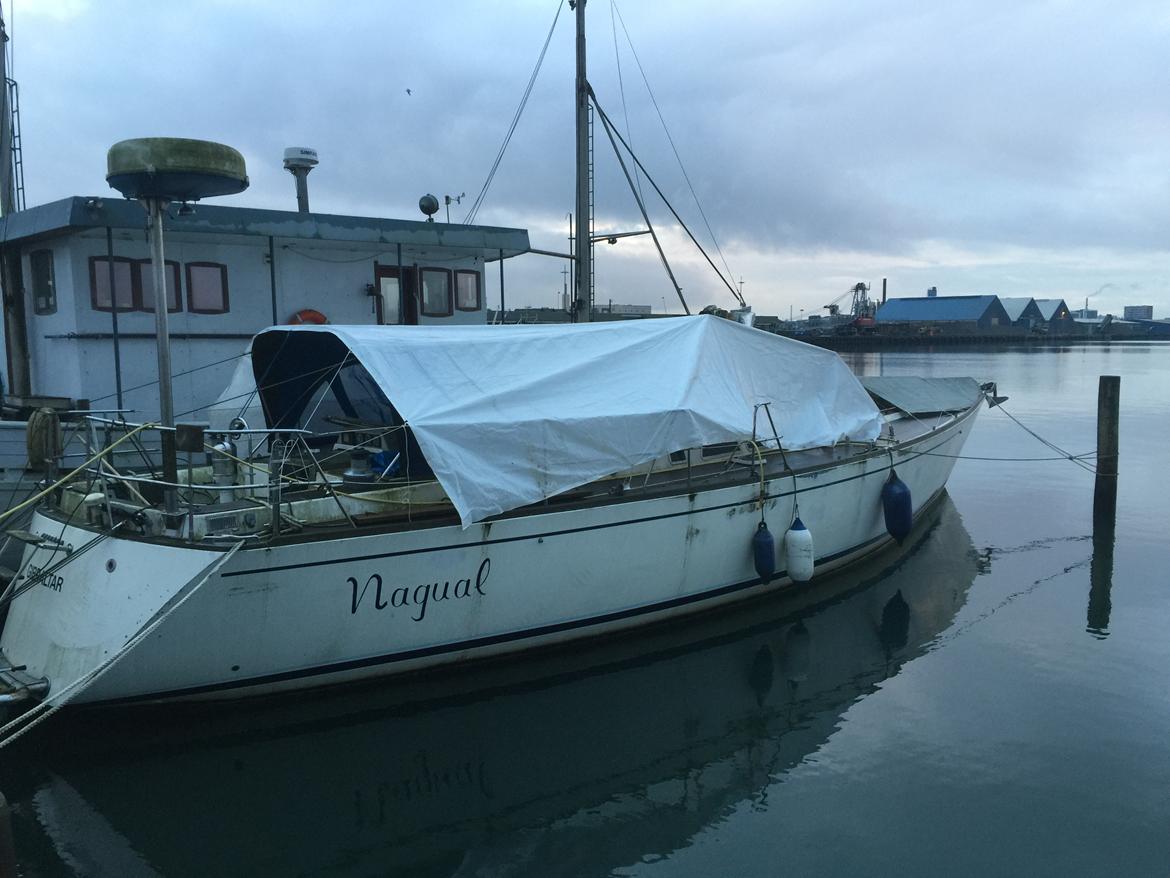 Swan Diana 56 (Swan kopi) - I Horsens havn lige efter vi overtog hende billede 9