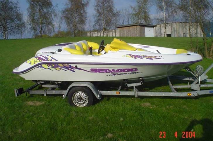 X Tidligere både - SeaDoo Speedster 14´  m. 2x 85 HK Rotax 2-cyl,  2-takter, 720cc  billede 1