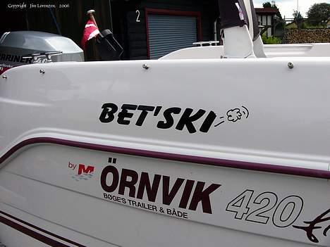 Ørnvik 420 flamingo - Det er så navnet  "Bet´Ski" det er jo også en lille lort. billede 7