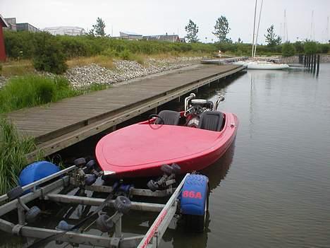 X Sanger Flat Bottom V-Drive Drag Boat billede 13