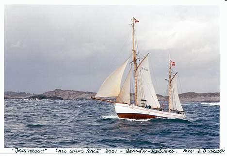 Sejlkutter L-jolle sælges - Jens Krogh skibet jeg har sejlet med siden 98  billede 11