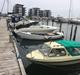 Damjolle 20 fods Glasfiberbelagt træjolle