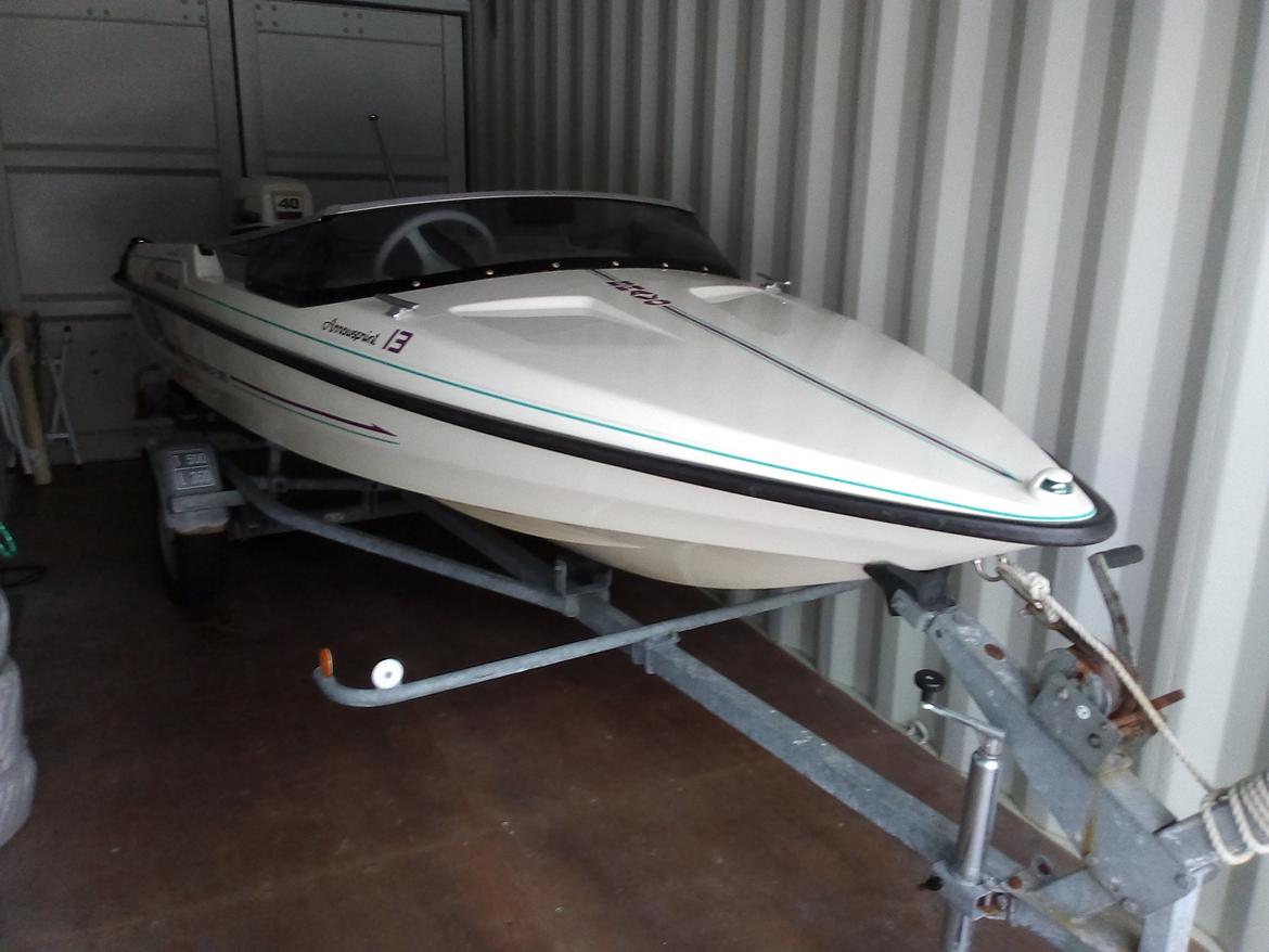 Fletcher Bravo Arrowsprint 13 - Tørt og godt står den i sin garage. billede 3