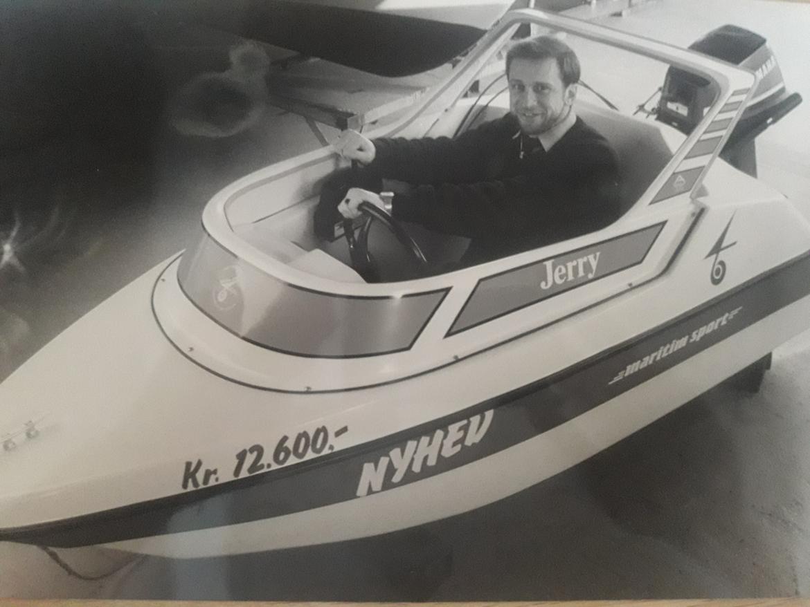 Jerry Jerry speedbåd  - gammel billede fra en jerry bådene blev solgt hos maritim sport i Randers  billede 8