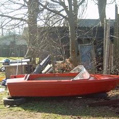 Glasfiberbåd ukendt mærke, SOLGT!