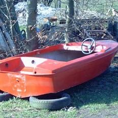 Glasfiberbåd ukendt mærke, SOLGT!