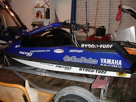 Yamaha Superjet 701 - freestyle kulfiber/glasfiber hjelm og nosepiece jeps.. billede 13