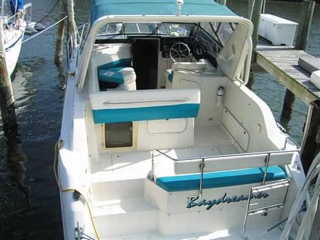 Bayliner 3055 - Båden set fra agter, den vinkel man ser mig mest billede 3