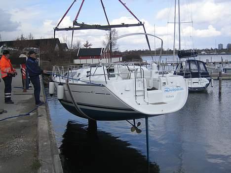 Jeanneau 40,3 - Endelig søsat efter en lang og hård vinter 21. april 2006 billede 8