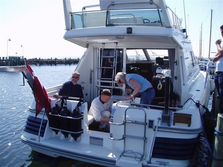Birchwood TS 34 - Søsætning 2007. Vores første sæson med båden. billede 2