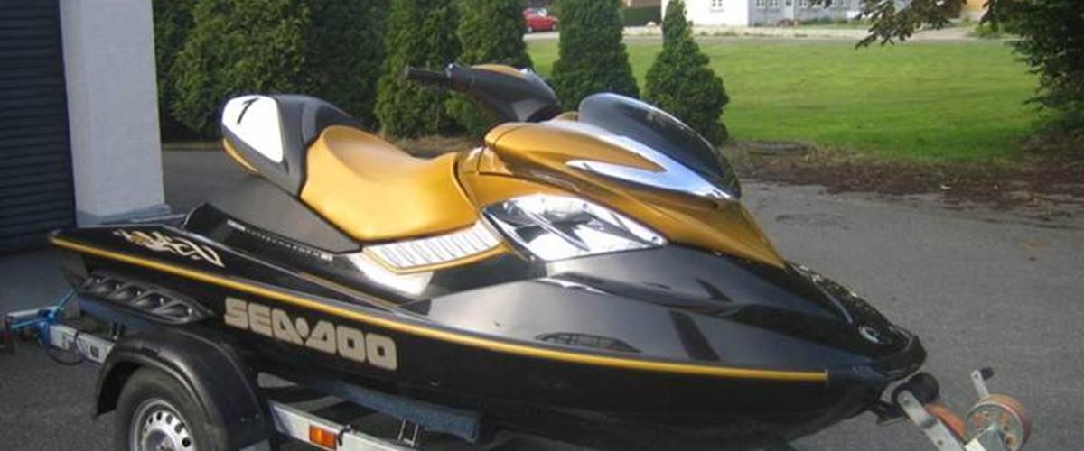 Seadoo RXP - 2006 - Variabel trim, omdr. tæller,