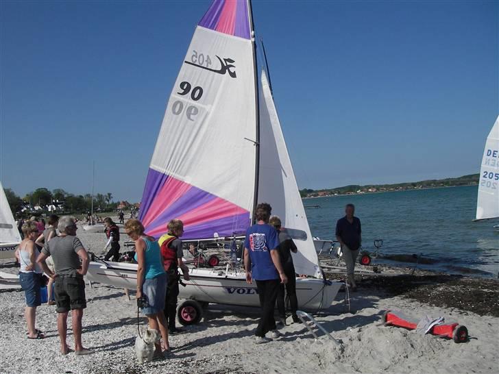 Hobie Cat 405    2. plads DM 09 - Til Sail Exstreme i kerteminde 10-11 maj 08 billede 3