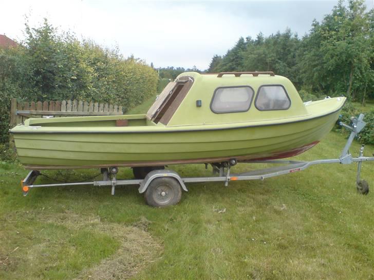 J jantejolle - billlede 2 kabine båd med 2 soveplssser man kan godt sove 3 så er den ene plas på gulvet billede 3