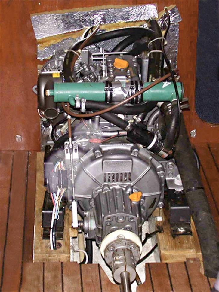 Glasfiberbåd Ejvind - Yanmar 2GM20 Dieselmotor. billede 5