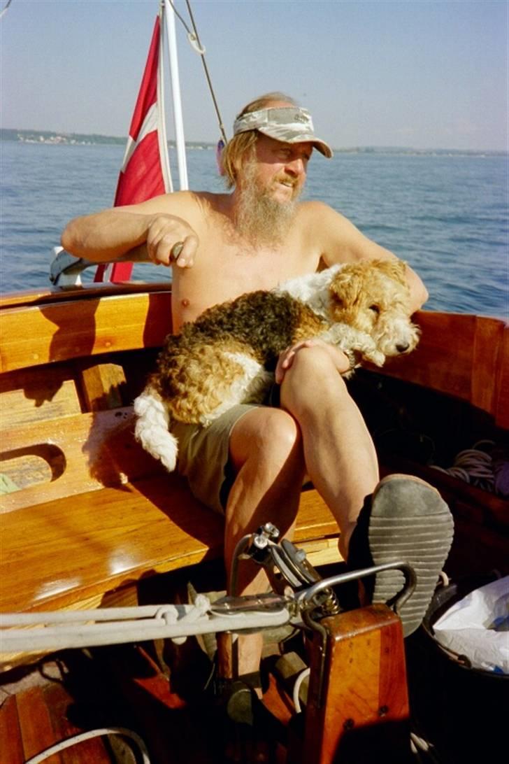 Sejlkutter Swell - Min gode ven Knud og hans skibshund. billede 7