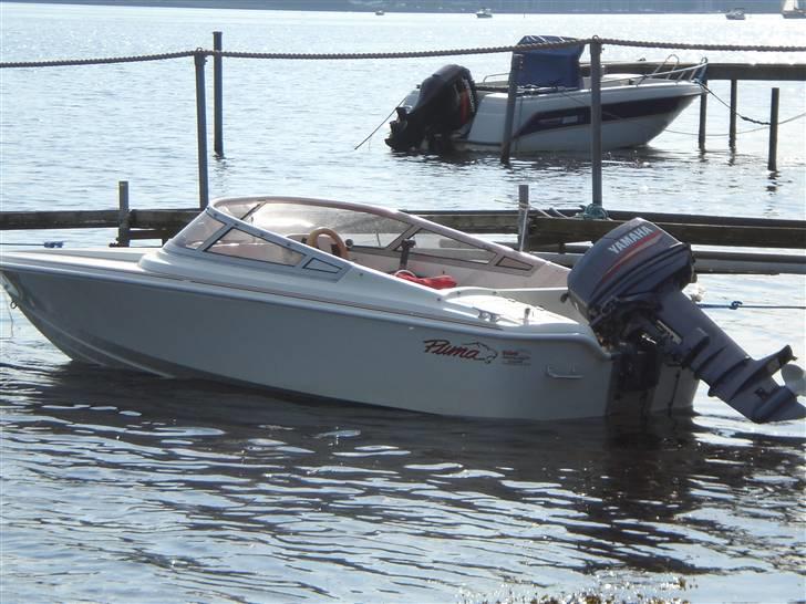 Nordan Puma 420 SOLGT - Ved bådebro i Kolding Fjord... billede 1