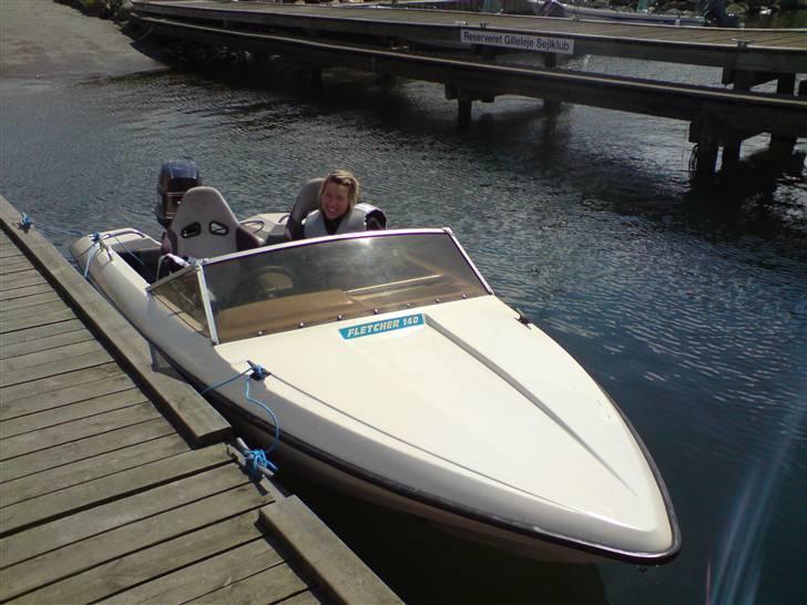 Fletcher aeroflyte 140 *solgt* - første tur i vandet.  billede 1