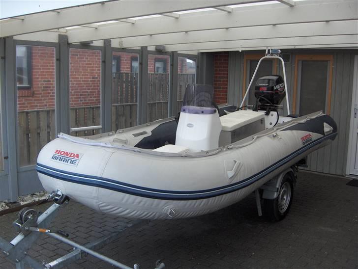 Gummibåd Honda Marine 400 (SOLGT) billede 1