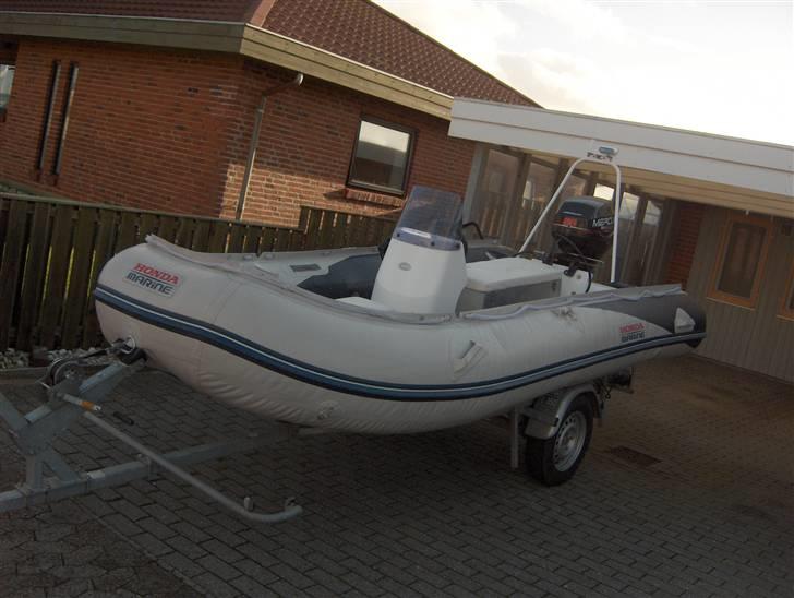 Gummibåd Honda Marine 400 (SOLGT) billede 11