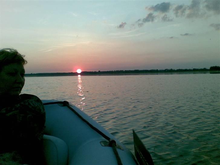 Gummibåd navigator**solgt** - solnedgang billede 11