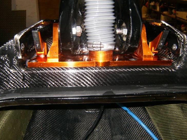 Yamaha XFT 26CF, Superjet - Billet polebracket med stram pole setup. billede 4