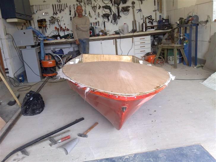 X Sund-racer - finer på fronten,med et træskelet under og glasfiber billede 4