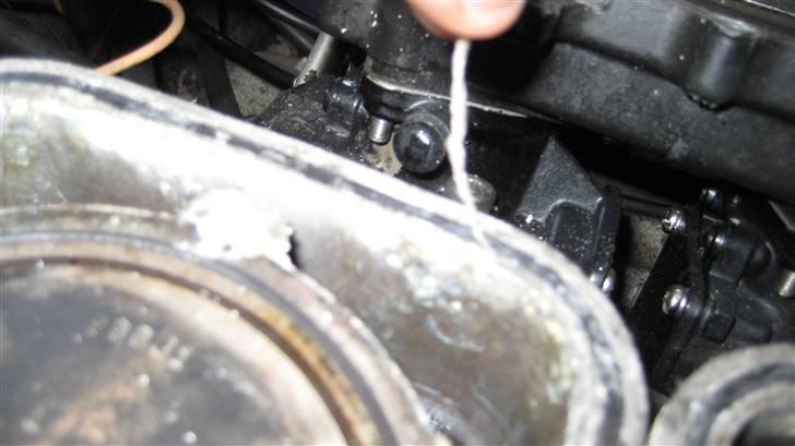 Seadoo Speedster (Solgt) - toppen er fusket sammen med silicone, :( billede 12