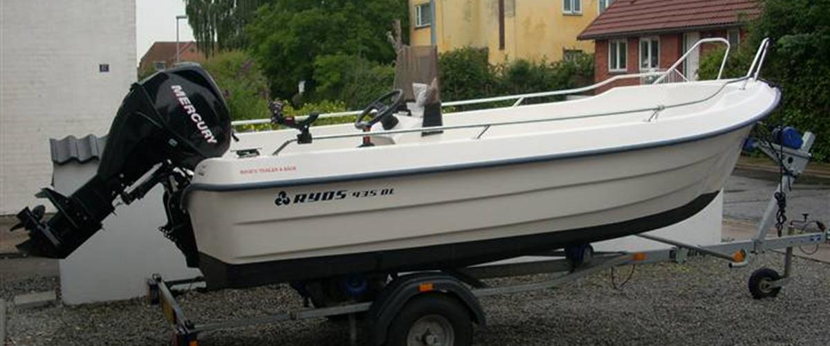 Ryds 435 DL - 2007 - Super båd. Havde en ældre mod...