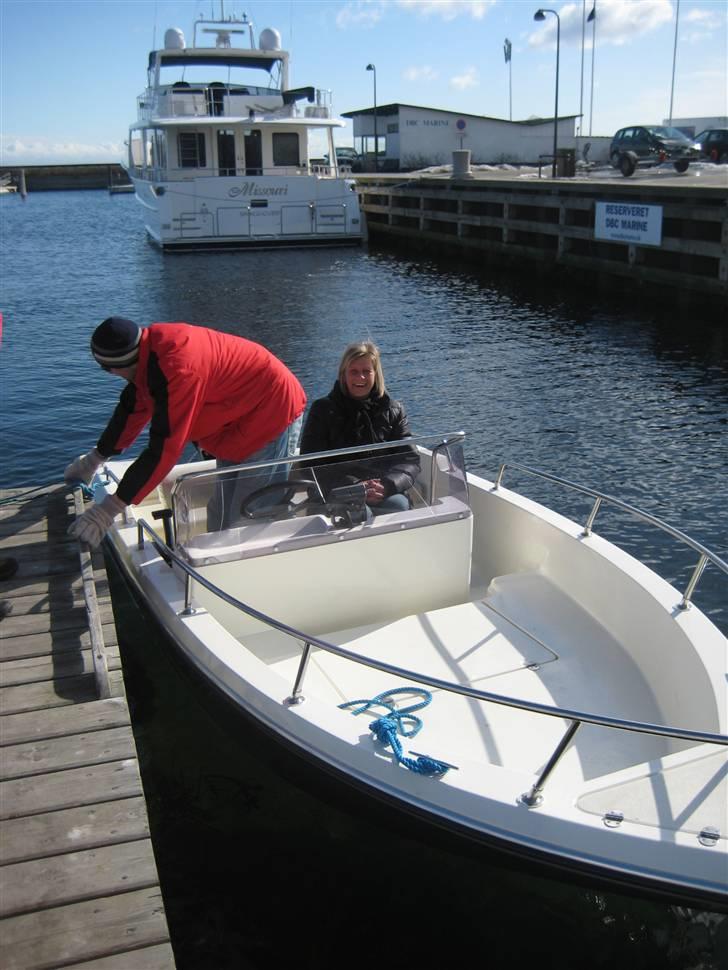 Sun boat 470 trophy - første tur i vandet  billede 11