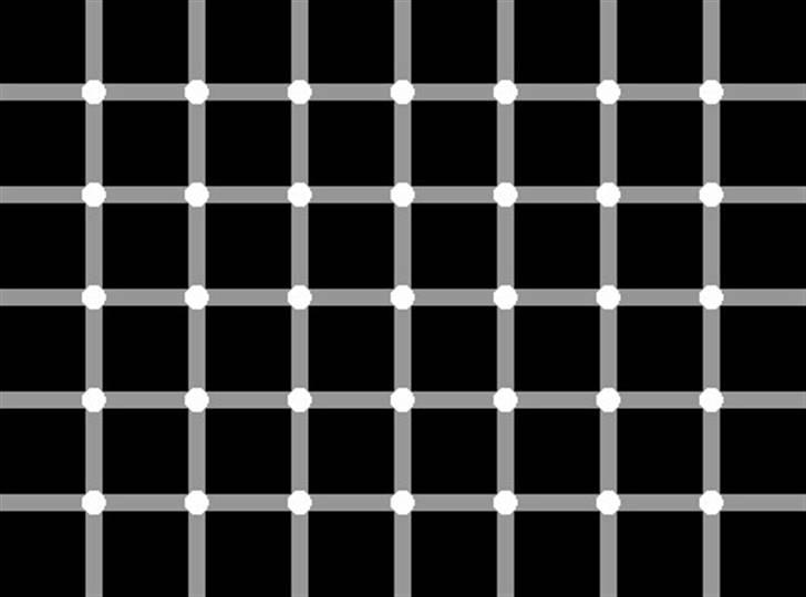 Synsbedrag :-) - Kan du tælle de sorte prikker.... Gnæk gnæk ;-P billede 6