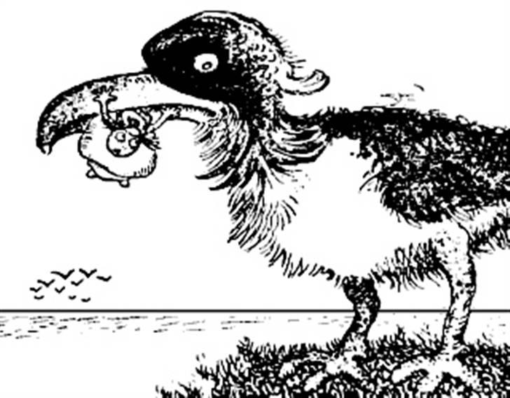 Synsbedrag :-) - Eller en kæmpe fugl? billede 2