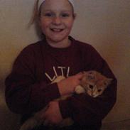 Mig, christina og vores katte killing