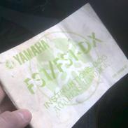 Min Yamaha Fs1 Dx fra 1976