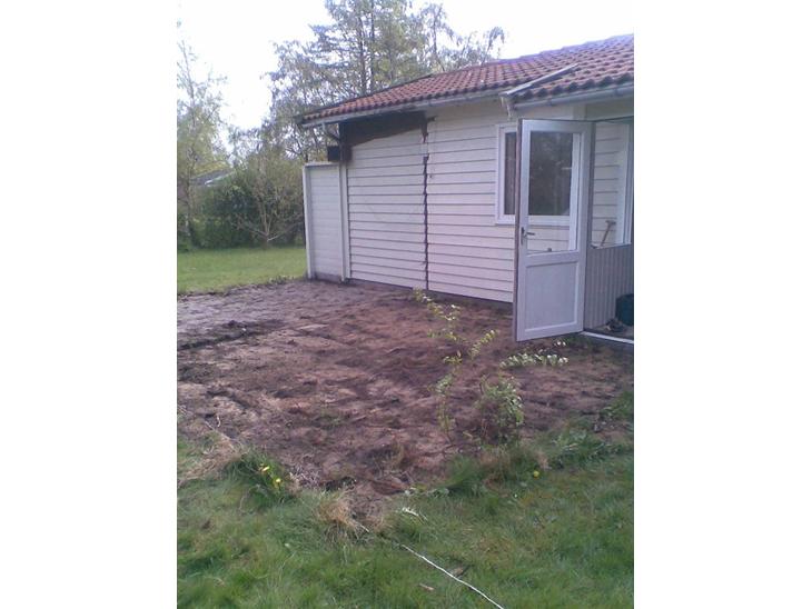 Mit seneste protjekt - Den gamle terrasse er væk billede 0