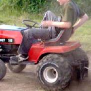 Havetraktor trækker 