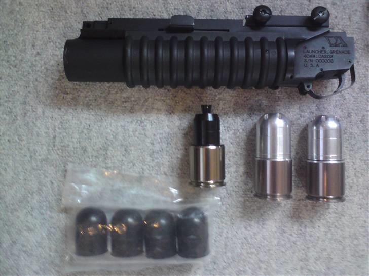 Hardball grejet - Granatkaster, CA203 kort, M15A4 RIS/SPC
2 stk 18 skuds granater
1 stk granet med gummihætte billede 9