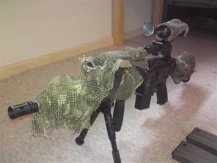 Hardball grejet - Min M15A4 Carbine med tøj på. bruger den til all around. billede 10