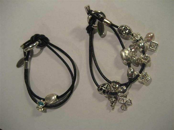 Spinning Jewelry - nyt - Vedhæng + Armbånd læder billede 1