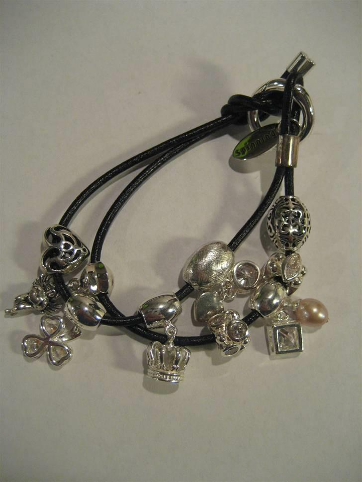 Spinning Jewelry - nyt - Vedhæng + Armbånd læder billede 3